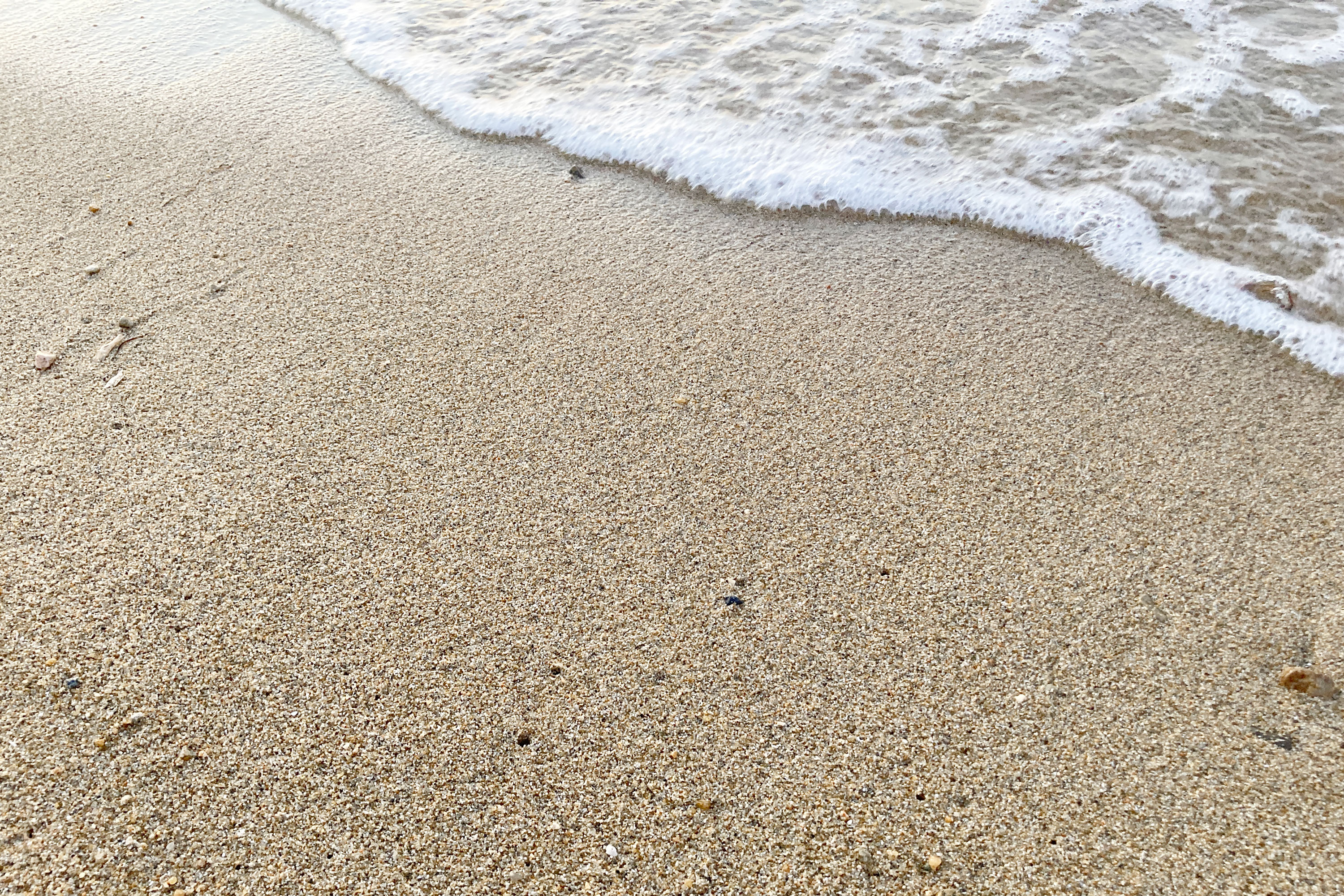 波打ち際の砂浜1