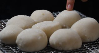 お餅焼けたかな