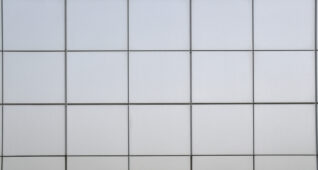 白いタイルの背景