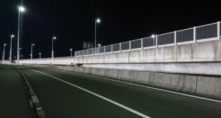 夜の道路